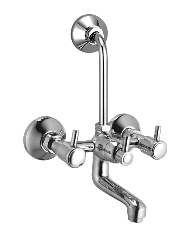 Wall Mixer with Bend — Comfort at Bandhan Ceramic Wall Mixer with Bend — Comfort at Bandhan Ceramic
