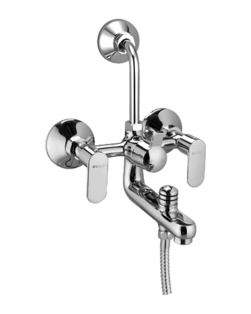Wall Mixer 3 in 1 — Moon at Bandhan Ceramic Wall Mixer 3 in 1 — Moon at Bandhan Ceramic