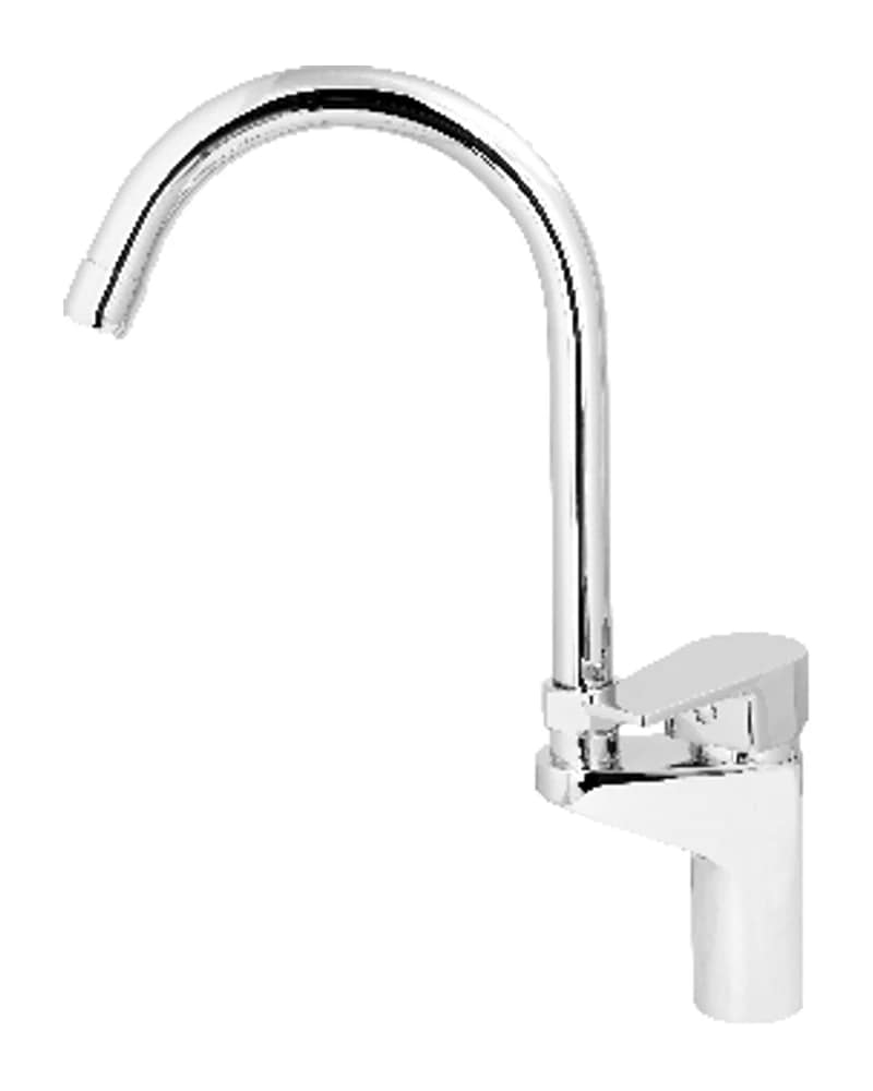 Single Lever Sink Mixer — Table Mounted — Rain at Bandhan Ceramic Single Lever Sink Mixer — Table Mounted — Rain at Bandhan Ceramic