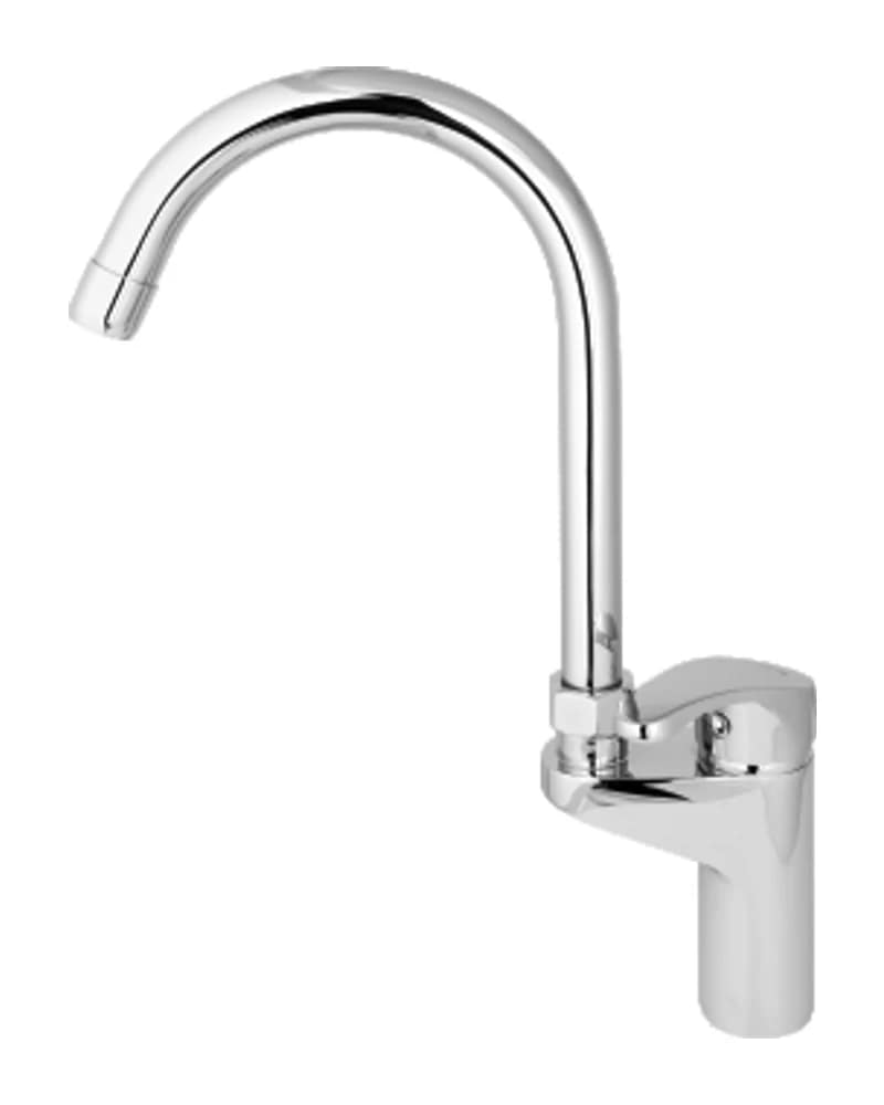 Single Lever Sink Mixer — Table Mounted — Stream at Bandhan Ceramic Single Lever Sink Mixer — Table Mounted — Stream at Bandhan Ceramic