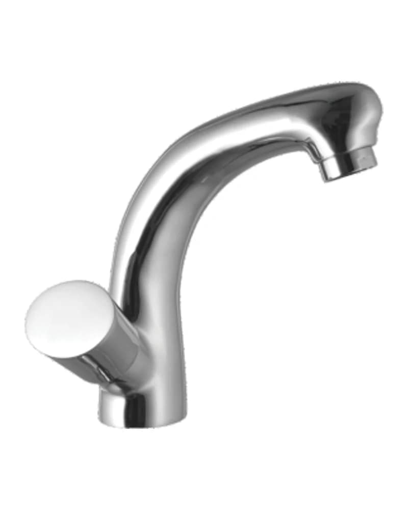 Swan Neck Pillar Cock — Wind at Bandhan Ceramic Swan Neck Pillar Cock — Wind at Bandhan Ceramic