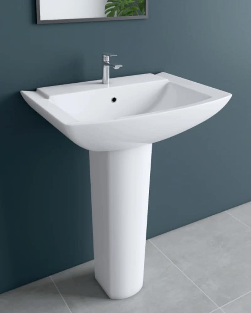 Caleb / Lucas — BHOLS Full-Pedestal Basin Sets at Bandhan Ceramic Caleb / Lucas — BHOLS Full-Pedestal Basin Sets at Bandhan Ceramic
