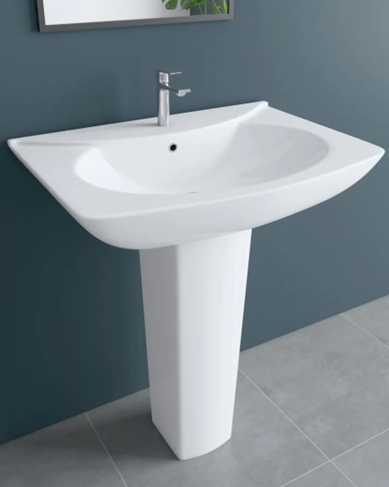 Kalisto / Lucas — BHOLS Full-Pedestal Basin Sets at Bandhan Ceramic Kalisto / Lucas — BHOLS Full-Pedestal Basin Sets at Bandhan Ceramic