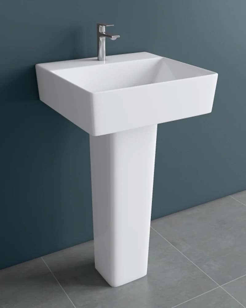 Marit / Bruno — BHOLS Full-Pedestal Basin Sets at Bandhan Ceramic Marit / Bruno — BHOLS Full-Pedestal Basin Sets at Bandhan Ceramic