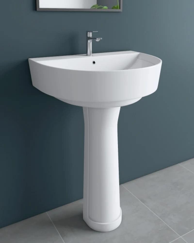 Walter / Olin — BHOLS Full-Pedestal Basin Sets at Bandhan Ceramic Walter / Olin — BHOLS Full-Pedestal Basin Sets at Bandhan Ceramic