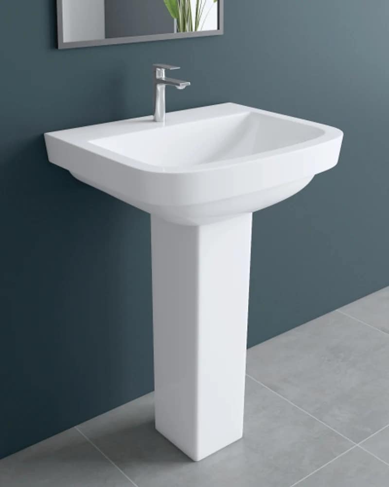 William / Arlo — BHOLS Full-Pedestal Basin Sets at Bandhan Ceramic William / Arlo — BHOLS Full-Pedestal Basin Sets at Bandhan Ceramic