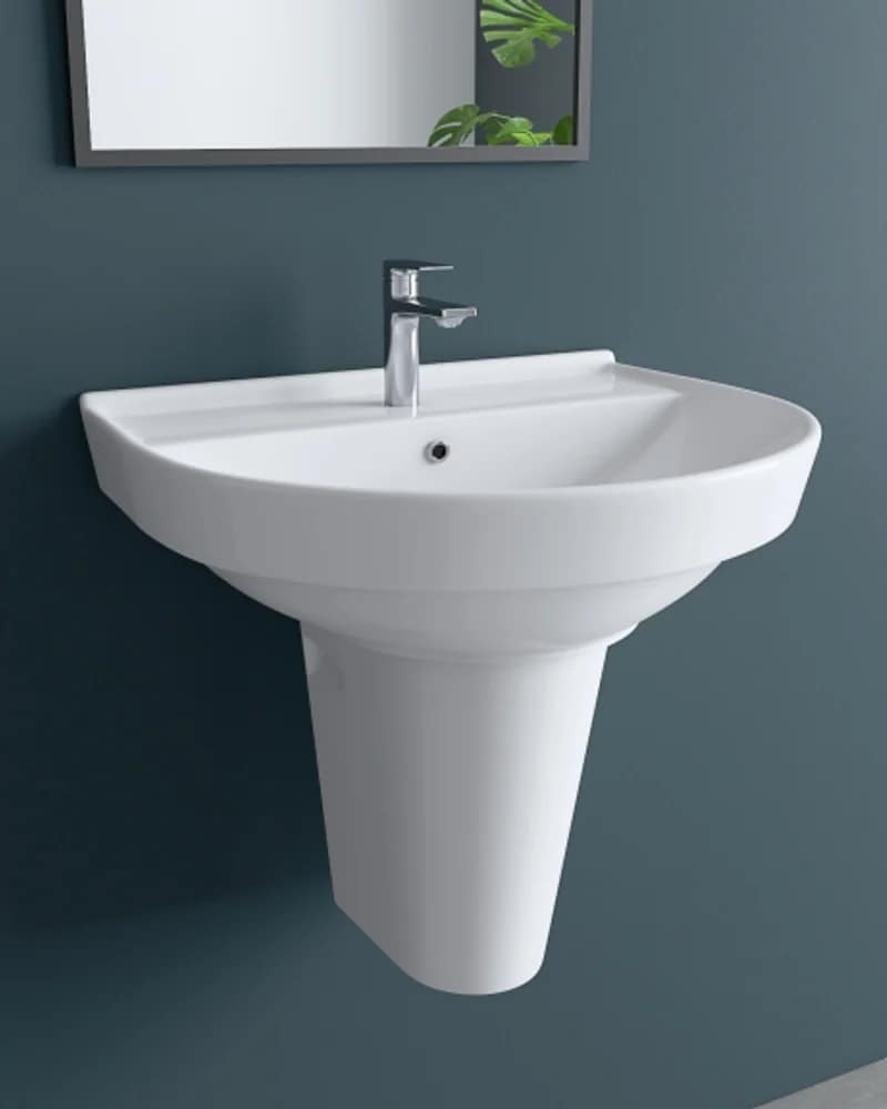 Giona / Noa — BHOLS Half-Pedestal Basin Sets at Bandhan Ceramic Giona / Noa — BHOLS Half-Pedestal Basin Sets at Bandhan Ceramic
