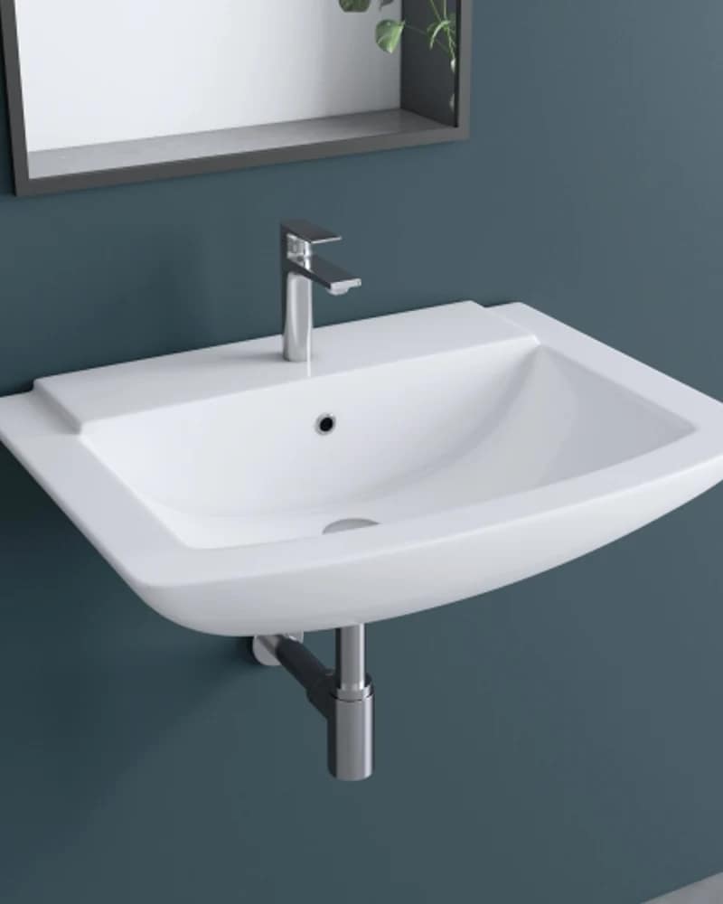 Caleb 4014 — BHOLS Wall-Mounted Basins at Bandhan Ceramic Caleb 4014 — BHOLS Wall-Mounted Basins at Bandhan Ceramic