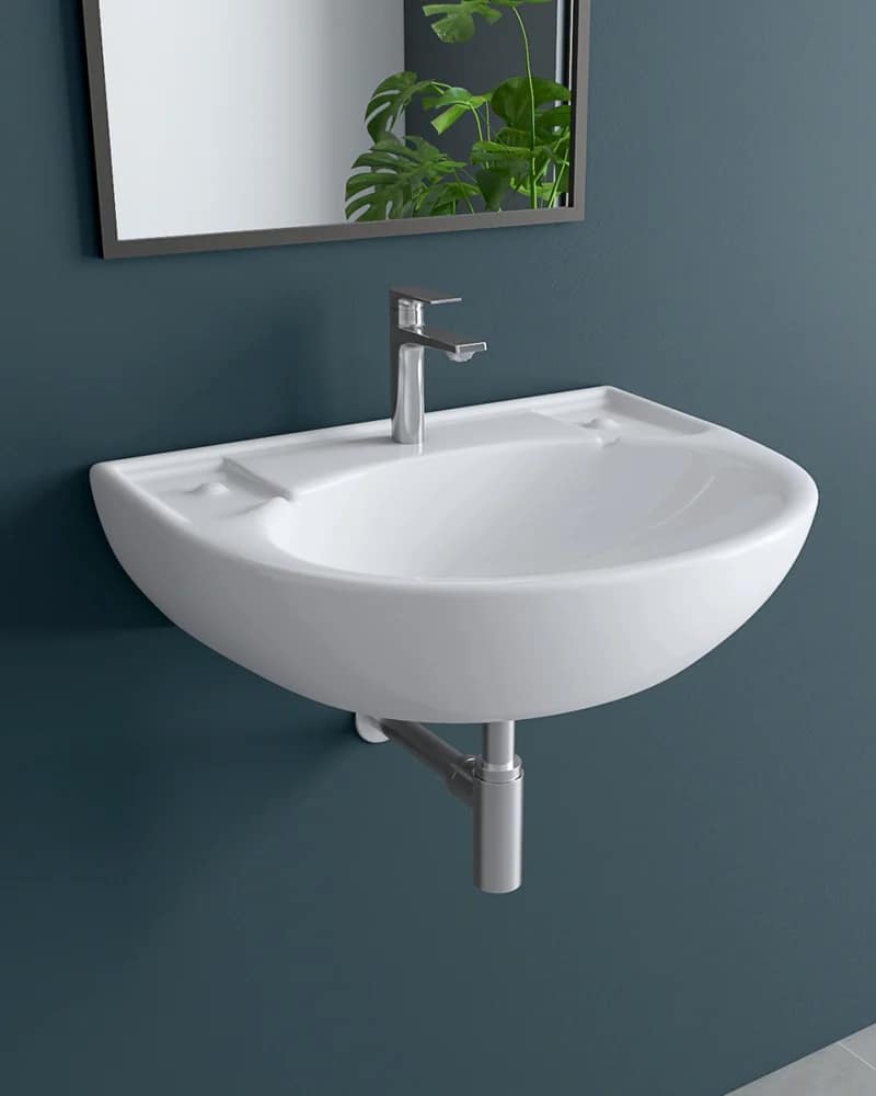 Elke 4021 — BHOLS Wall-Mounted Basins at Bandhan Ceramic Elke 4021 — BHOLS Wall-Mounted Basins at Bandhan Ceramic