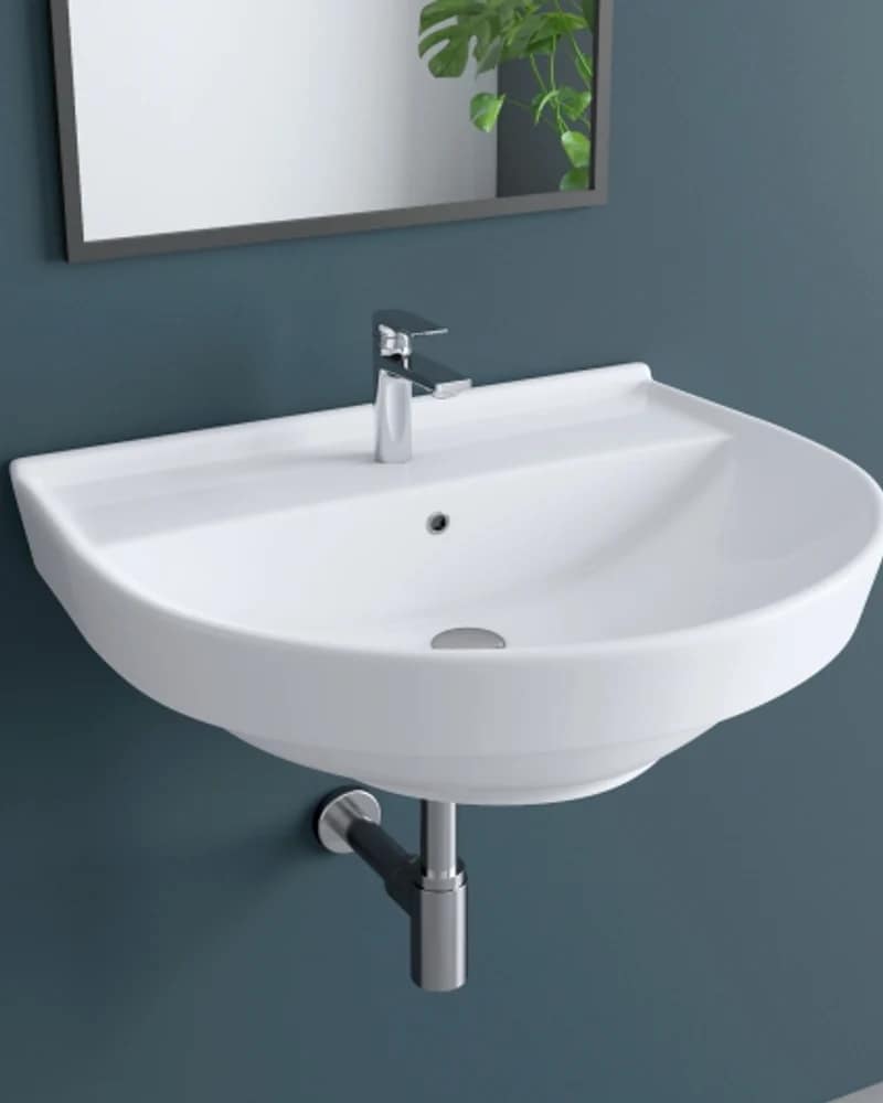Giona 4008 — BHOLS Wall-Mounted Basins at Bandhan Ceramic Giona 4008 — BHOLS Wall-Mounted Basins at Bandhan Ceramic
