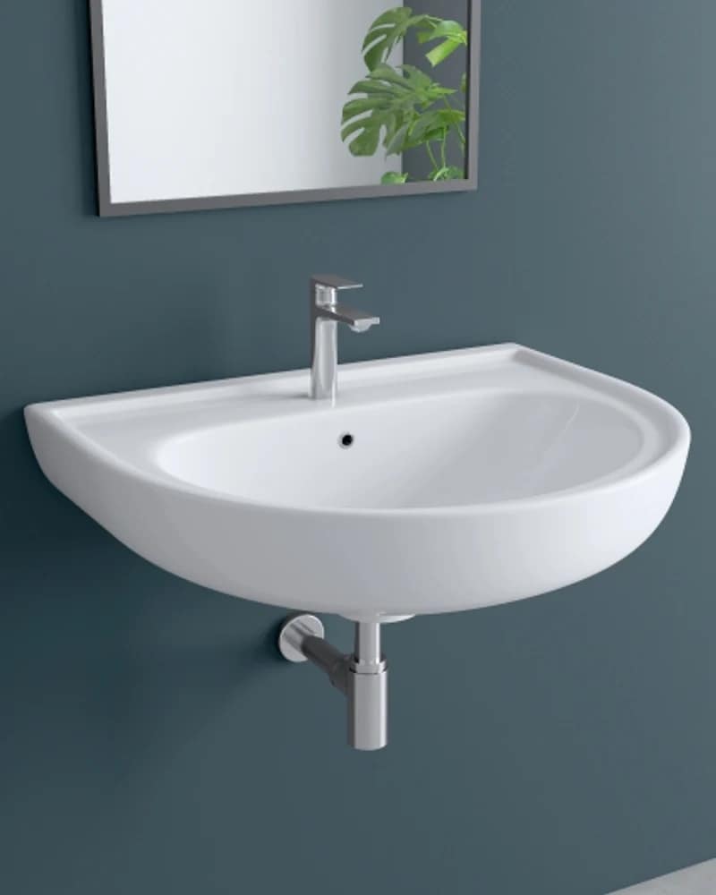 Luna 4028 — BHOLS Wall-Mounted Basins at Bandhan Ceramic Luna 4028 — BHOLS Wall-Mounted Basins at Bandhan Ceramic