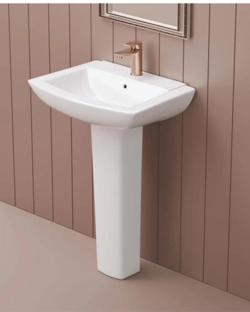 Eage — Radiance Full-Pedestal Basins at Bandhan Ceramic Eage — Radiance Full-Pedestal Basins at Bandhan Ceramic