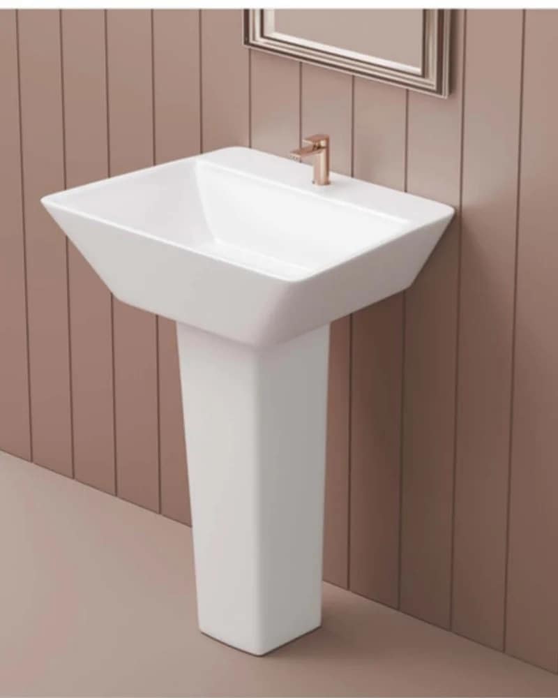 Rama — Radiance Full-Pedestal Basins at Bandhan Ceramic Rama — Radiance Full-Pedestal Basins at Bandhan Ceramic