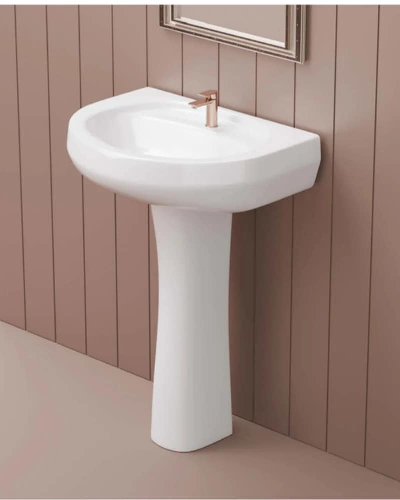 Self — Radiance Full-Pedestal Basins at Bandhan Ceramic Self — Radiance Full-Pedestal Basins at Bandhan Ceramic