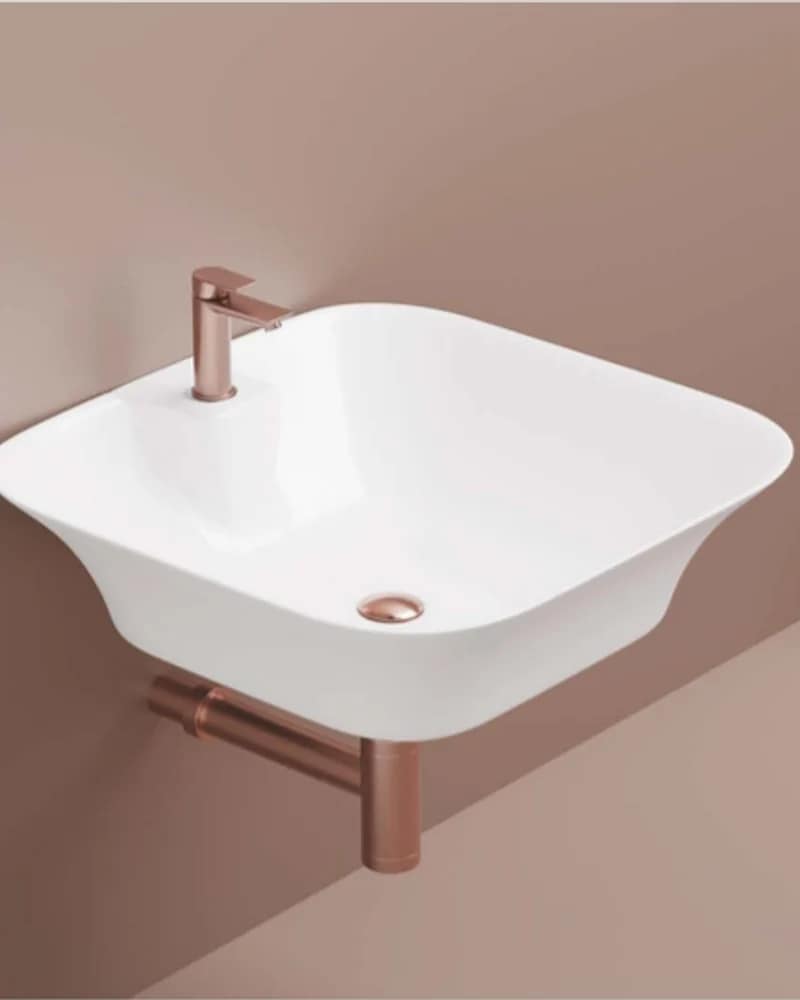 Dyna — Radiance Wall-Mounted Basins at Bandhan Ceramic Dyna — Radiance Wall-Mounted Basins at Bandhan Ceramic