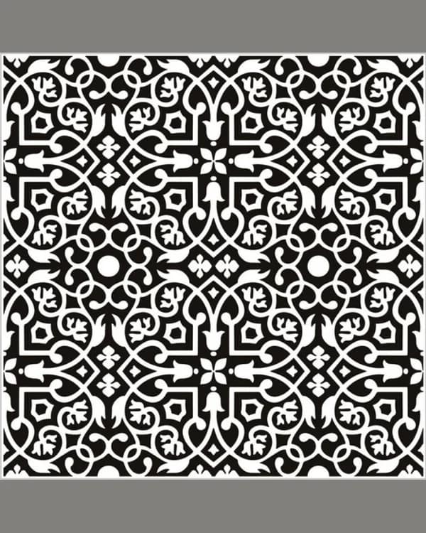 Rangoli Black — Moroccan Collection at Bandhan Ceramic Rangoli Black — Moroccan Collection at Bandhan Ceramic