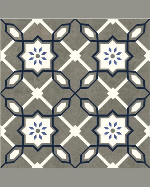 Rangoli Grey — Moroccan Collection at Bandhan Ceramic Rangoli Grey — Moroccan Collection at Bandhan Ceramic