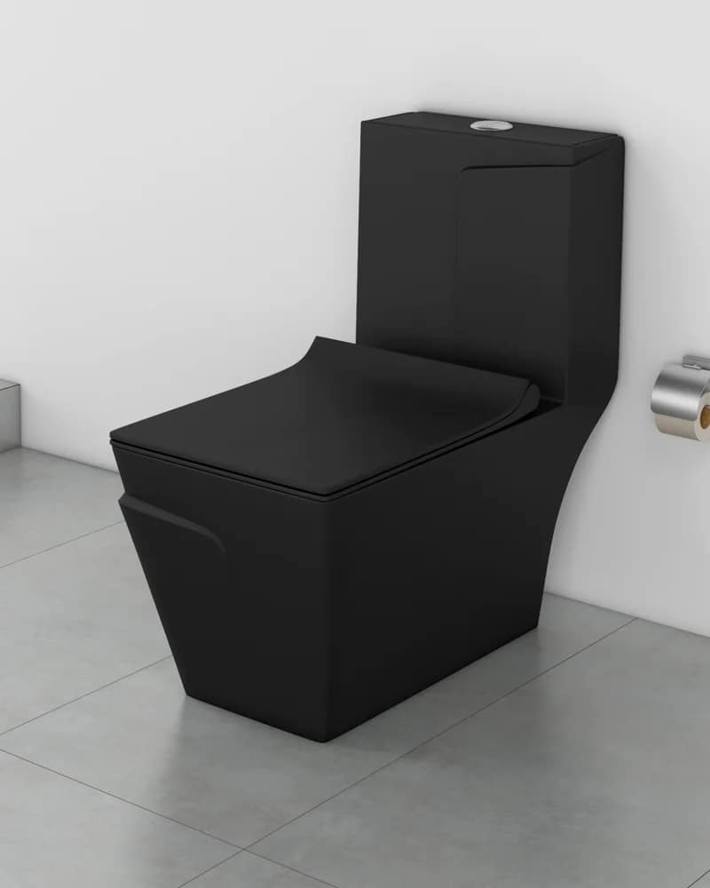 Camilia Black 1013 — BHOLS One-Piece Colour at Bandhan Ceramic Camilia Black 1013 — BHOLS One-Piece Colour at Bandhan Ceramic