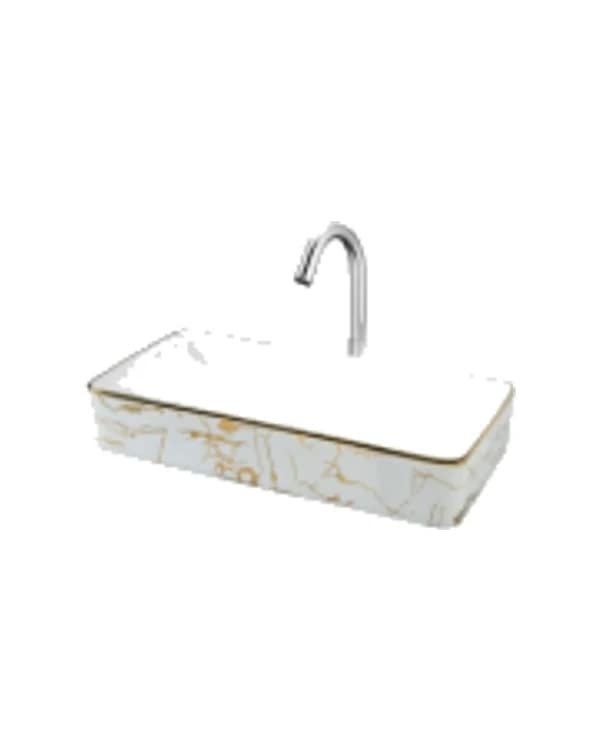 Milano Golden 01 — Heart Golden & Silver at Bandhan Ceramic Milano Golden 01 — Heart Golden & Silver at Bandhan Ceramic