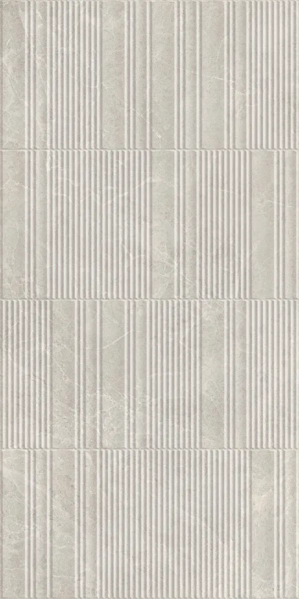 Luciana Grey Decore — face 1 at Bandhan Ceramic Luciana Grey Decore 600×1200 mm NR Surface decor tile