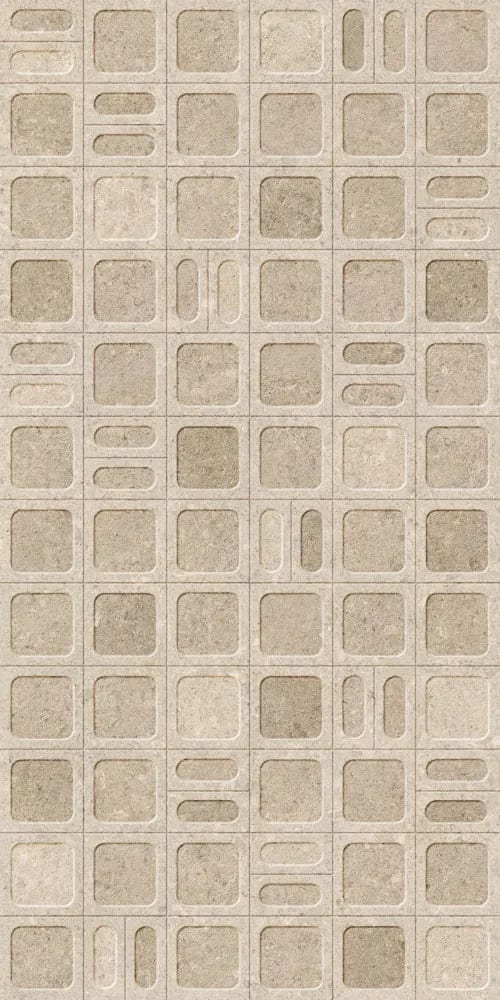 Neomi Sand Decore — face 1 at Bandhan Ceramic Neomi Sand Decore 600×1200 mm NR Surface decor tile