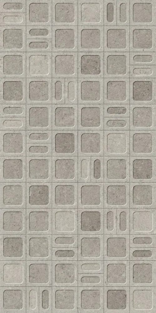 Neomi Silver Decore — face 1 at Bandhan Ceramic Neomi Silver Decore 600×1200 mm NR Surface decor tile