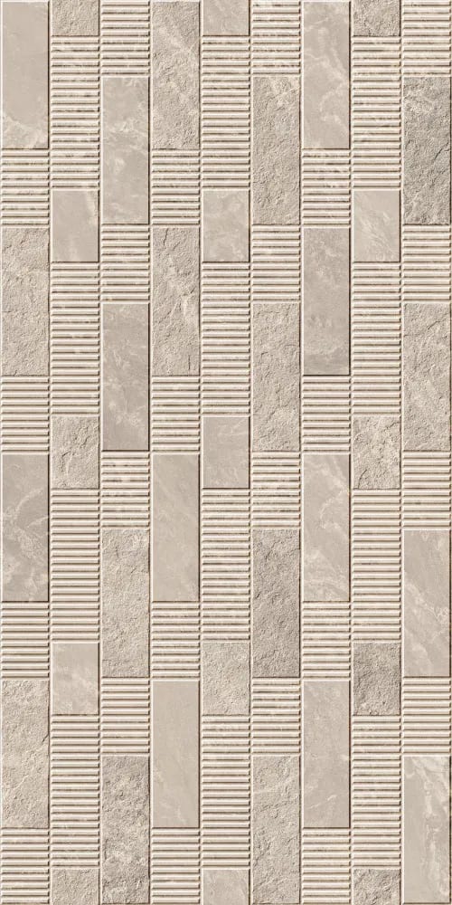 Thassos Sand Decore — face 1 at Bandhan Ceramic Thassos Sand Decore 600×1200 mm NR Surface decor tile